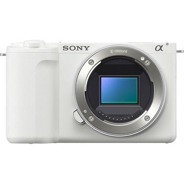 Sony Alpha ZV-E10 II APS-C Interchangeable Lens Mirrorless Content Camera (White)