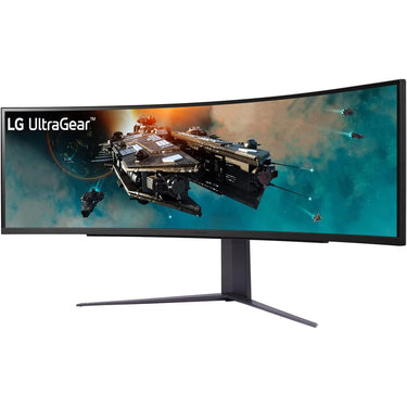 LG 49" Curved UltraGear DQHD 1ms 240Hz Monitor w/ 3 Yr Warranty Bundle