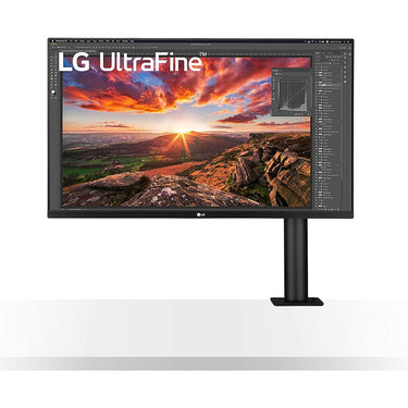 LG 32" UltraFine Display Ergo Stand UHD 4K HDR10 Monitor w/ 3Yr Warranty Bundle
