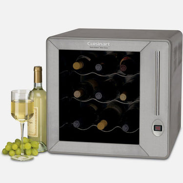Cuisinart CWC-900 Private Reserve 11 Bottle Stainless Steel Countertop Wine Cellar -Refurb