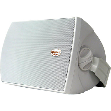 Klipsch Outdoor Speaker for Open Spaces White Pair (Open Box) + 1 Year Warranty