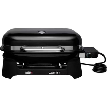 Weber Lumin Compact Indoor Outdoor Electric Grill (Open Box) + 1 Year Warranty