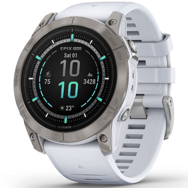 Garmin Epix Pro (Gen 2), 51mm, Sapphire, Titanium with Whitestone Band