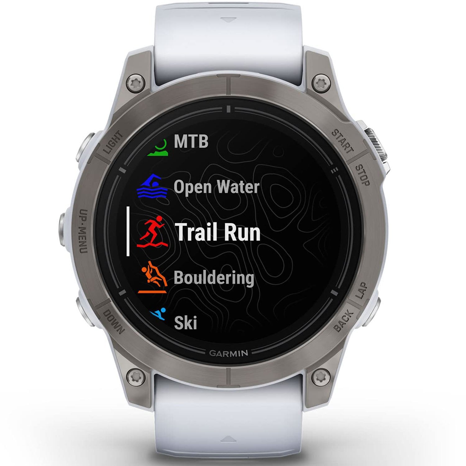 Garmin Epix Pro (Gen 2), 47mm, Sapphire, Titanium, Whitestone — view 2