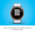 Garmin Epix Pro (Gen 2), 47mm, Sapphire, Titanium, Whitestone