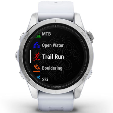 Garmin Epix Pro (Gen 2), 42mm, Glass, Stainless Steel, Whitestone