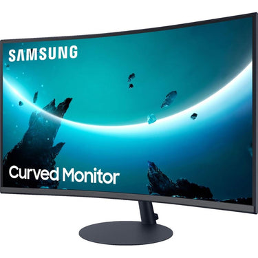Samsung T55 Series 27" LED 1000R Curved FHD FreeSync Monitor with Speakers - Refurbished
