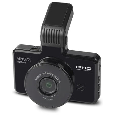 Minolta MNCD370 1080p Car Camcorder/Dashcam with 3.0" LCD Monitor (Black)