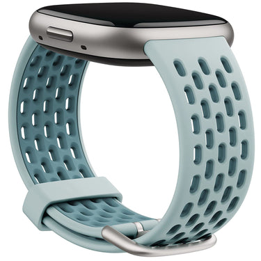 Fitbit Sport Bands for Fitbit 24mm Attach, Sea Blue / Ocean, Small