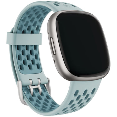 Fitbit Sport Bands for Fitbit 24mm Attach, Sea Blue / Ocean, Small