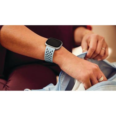 Fitbit Sport Bands for Fitbit 24mm Attach, Sea Blue / Ocean, Small