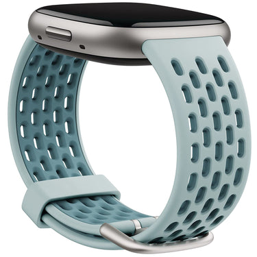 Fitbit Sport Bands for Fitbit 24mm Attach, Sea Blue / Ocean, Small