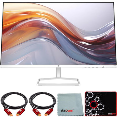 Hewlett Packard 527sa Series 5 27" FHD 1080p 16:9 IPS Monitor + Mouse Pad Bundle