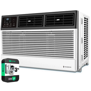Friedrich 8,000 BTU Smart Window Air Conditioner with Heating + 3 Year Warranty
