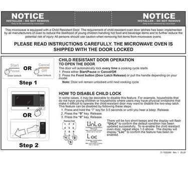 GE 3-in-1 Microwave Oven, 1,050 Watts Air Fryer, Broiler & Convection 1.0 Cu. Ft