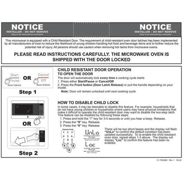 GE Countertop Microwave Oven, 700-watt Compact 0.7 Cu Ft, Stainless Steel