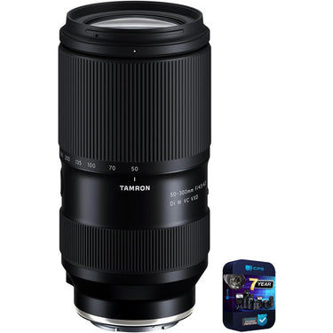 Tamron 50-300mm F/4.5-6.3 Di III VC VXD Lens for Sony E-Mount w/ 7 YR Extended Warranty