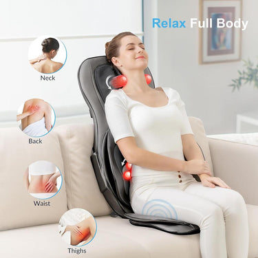 Comfier Cf-2309 Shiatsu Neck Back Massager 3d Kneading Heat Adjustable Open Box