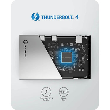 ALOGIC Thunderbolt 4 Blaze Compact Hub Dock - TB4H3TB