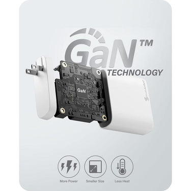 ALOGIC 4 Port 100W GaN Charger in White - WCG4X100-US