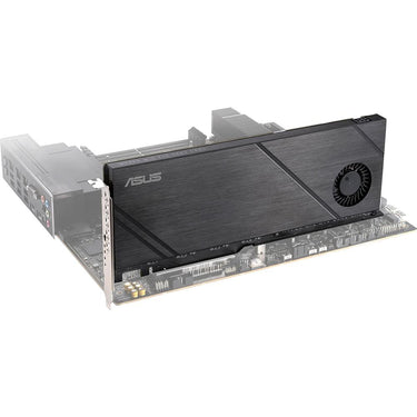 ASUS Hyper M.2 x16 Gen5 Card in Black - HYPER-M.2-X16-GEN5-C