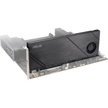 ASUS Hyper M.2 x16 Gen5 Card in Black - HYPER-M.2-X16-GEN5-C