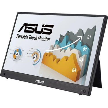 ASUS 15.6" ZenScreen Touch Portable Monitor in Black - MB16AMTR