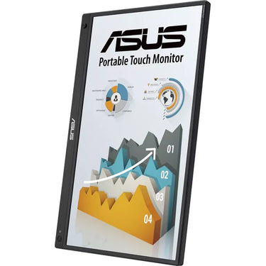 ASUS 15.6" ZenScreen Touch Portable Monitor in Black - MB16AMTR