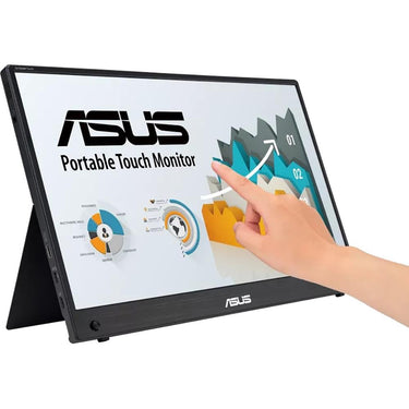 ASUS 15.6" ZenScreen Touch Portable Monitor in Black - MB16AMTR