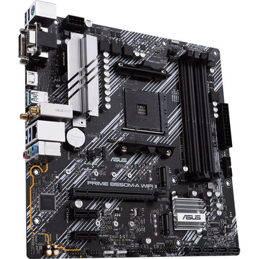 ASUS Prime B550M-A Wi-Fi II Micro-ATX AM4 Motherboard - PRIMEB550M-AWIFIII