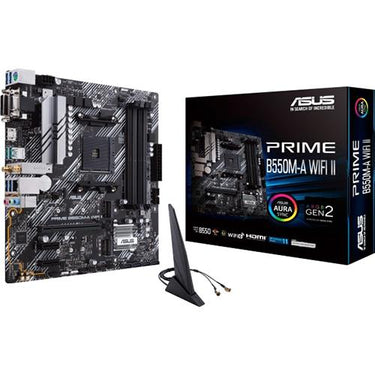 ASUS Prime B550M-A Wi-Fi II Micro-ATX AM4 Motherboard - PRIMEB550M-AWIFIII
