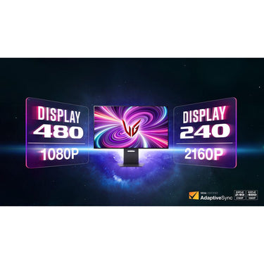 LG UltraGear 32" OLED UHD 240Hz NVIDIA G-SYNC Premium Pro Gaming Monitor w/ HDR