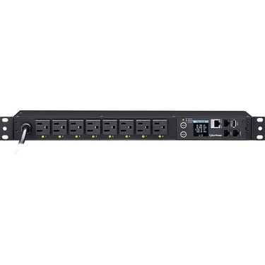 CyberPower Switched Metered-by-Outlet Power Distribution Unit in Black - PDU81001