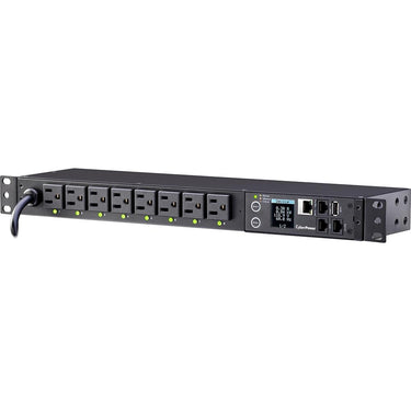 CyberPower Switched Metered-by-Outlet Power Distribution Unit in Black - PDU81001
