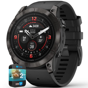 Garmin Epix Pro (Gen 2) 51mm Sapphire Carbon Gray DLC Black with 2 Year Warranty