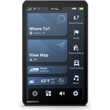 Garmin dezl OTR820 8" GPS Truck Navigator, Custom Truck Routing, Satellite Imagery