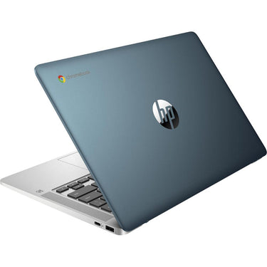 HP-Consumer Remarketing 4 GB Ram and 128 GB eMMC - 14" Anti-Glare Chromebook in Teal - 8T835UAR#ABA