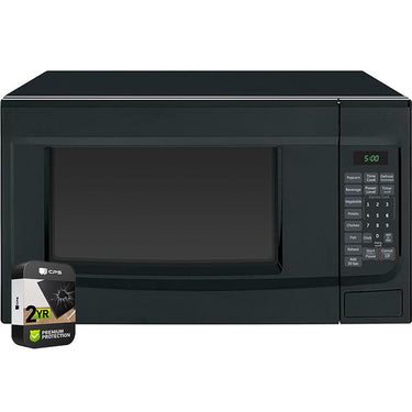 GE 1.4 Cu. Ft. Capacity Countertop Microwave Oven Black with 2 Year Warranty