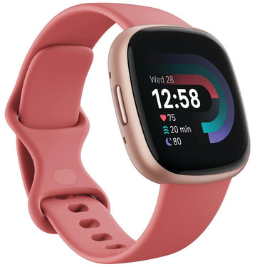 Fitbit Versa 4 Fitness Smartwatch with GPS, 24/7 Heart Rate w/ Fitness Bundle