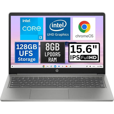 HP-Consumer Remarketing 15.6" FHD IPS Intel Core i3-N305 8GB Chromebook - 8D616UAR#ABA