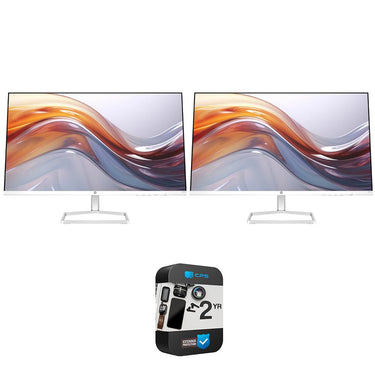 Hewlett Packard 527sa Series 5 27" FHD 1080p 16:9 IPS Dual Monitor + 2 Year Warranty Pack