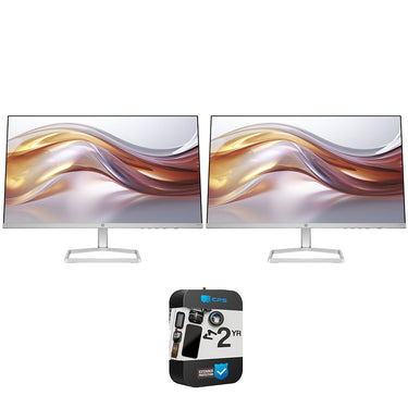 Hewlett Packard 524sa Series 5 23.8" FHD 1080p 16:9 IPS Dual Monitor + 2 Year Warranty Pack