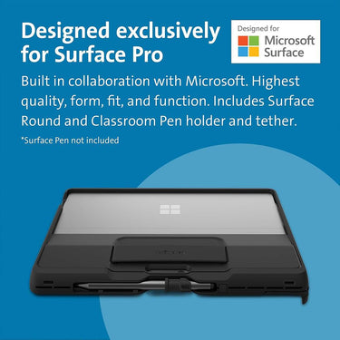 Kensington Surface Pro 8 Rugged Case in Black - K97580WW