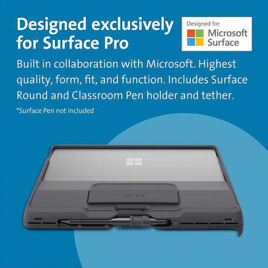 Kensington Surface Pro 8 Rugged Case in Platinum - K97582WW