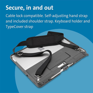 Kensington Surface Pro 8 Rugged Case in Platinum - K97582WW