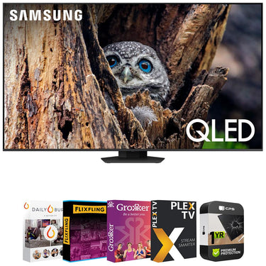 Samsung 65 Inch QLED 4K Smart TV 2024 with 1 Year Warranty & Movies Streaming