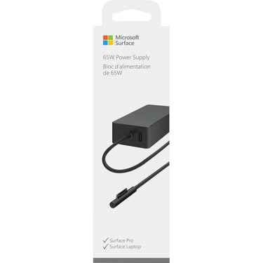 Microsoft Surface 65W Power Supply in Black - W8Y-00001