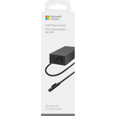 Microsoft Surface 65W Power Supply in Black - W8Y-00001
