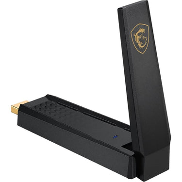 MSI WiFi 6E USB Adapter in Black - AXE5400WIFIUSB
