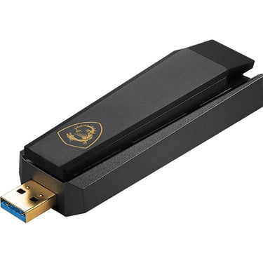 MSI WiFi 6E USB Adapter in Black - AXE5400WIFIUSB